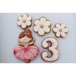 Set balerina cu flori